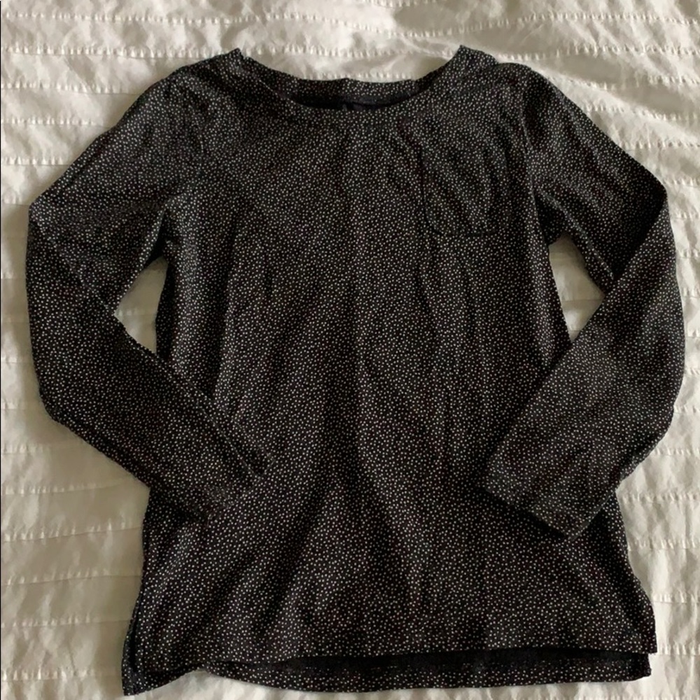 Dark Grey Top with White Dots **3 for $10**